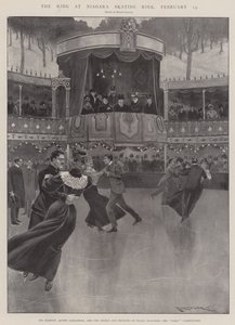 The King at Niagara Skating Rink, 13 February by Ralph Cleaver